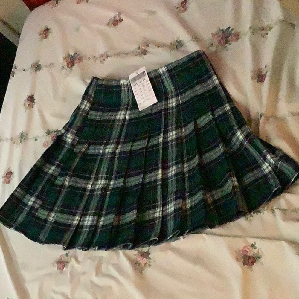 Brandy Melville Green Dana Skirt